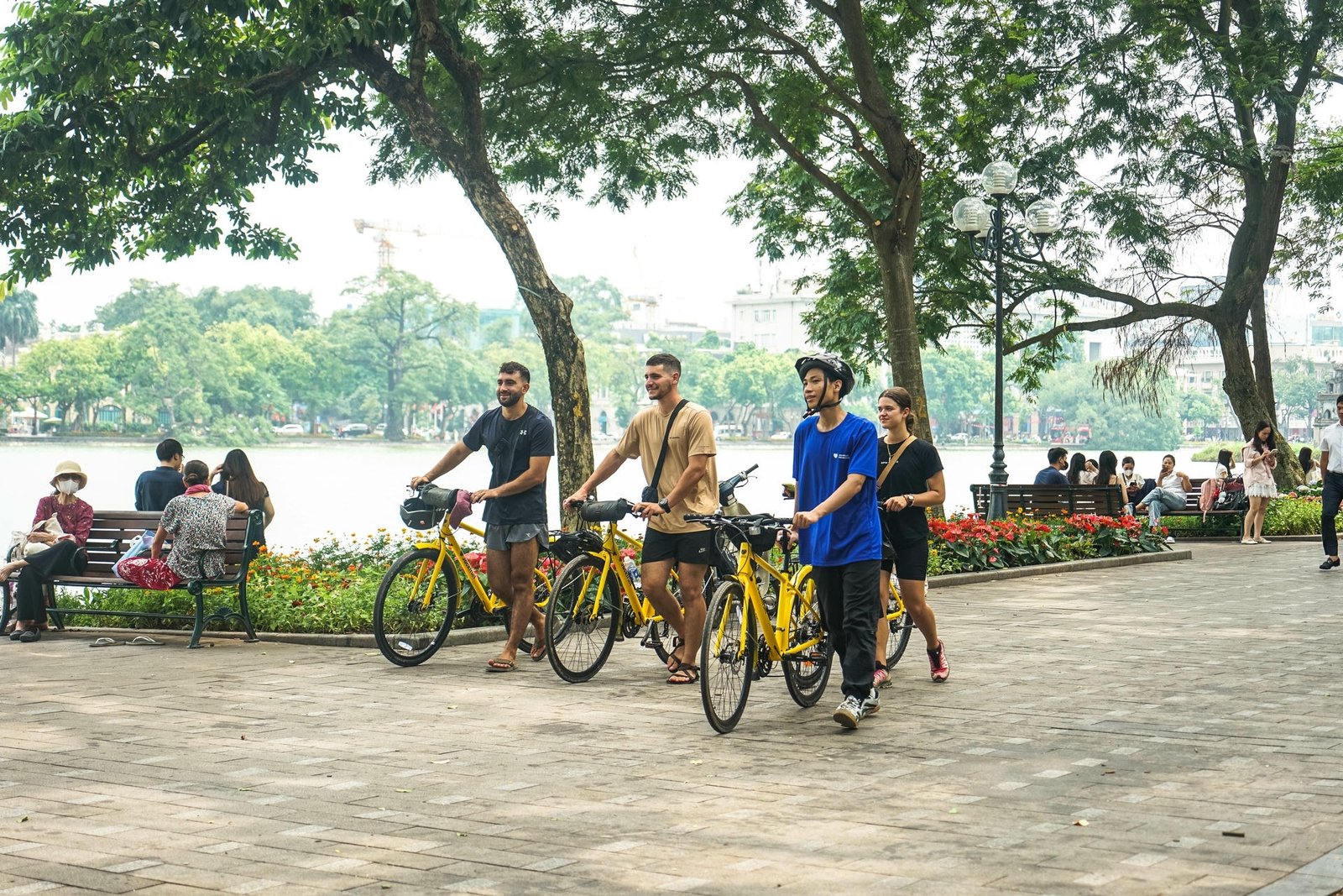 Cycle Around West Lake Hanoi Half Day